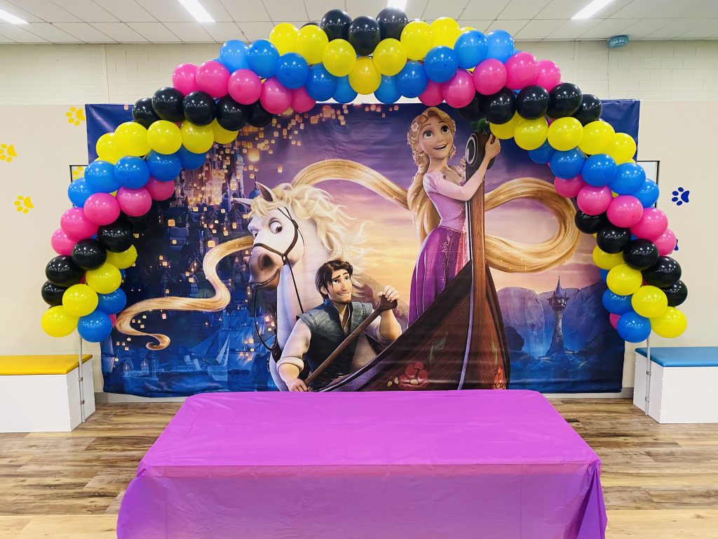 Rapunzel Balloons and Banner